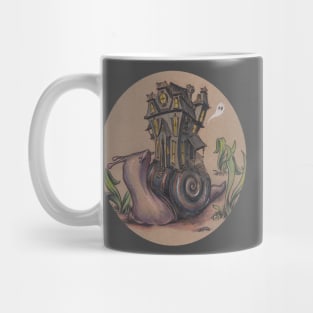 Haunted Snail House Mug